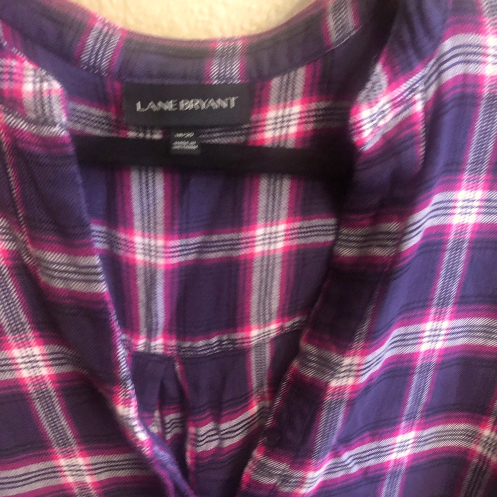 Flannel blouse